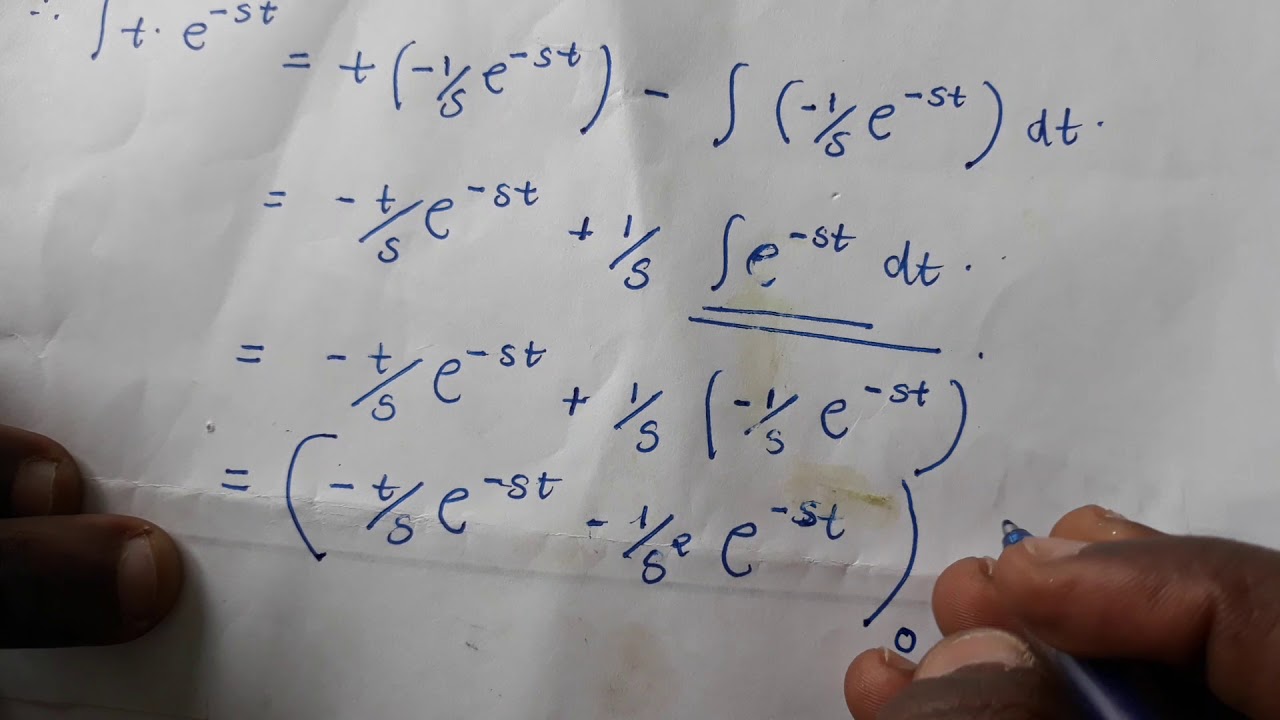 Control Engineering  Laplace transform of ramp input