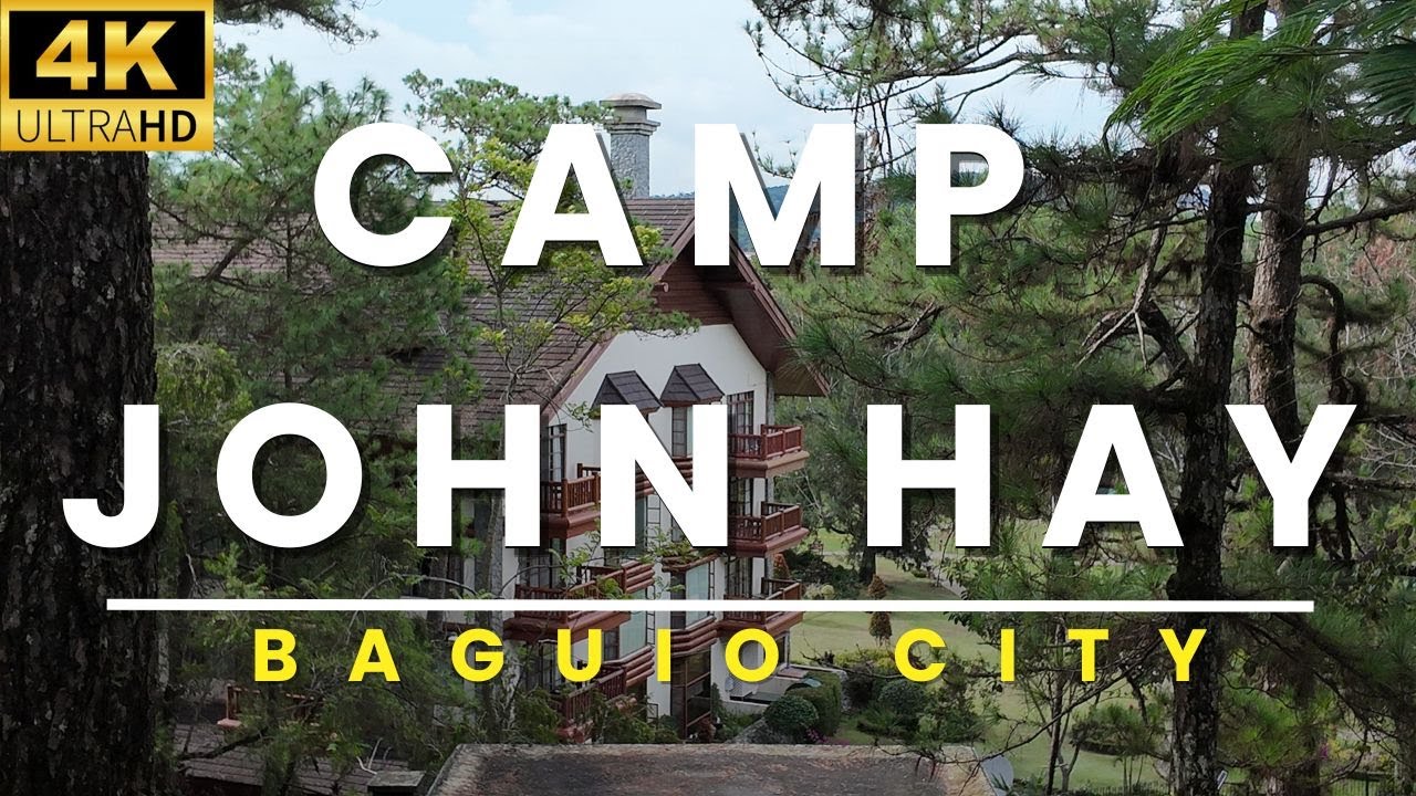 Bell House and Amphitheater in Camp John Hay Baguio City with Partial View of The Manor Hotel