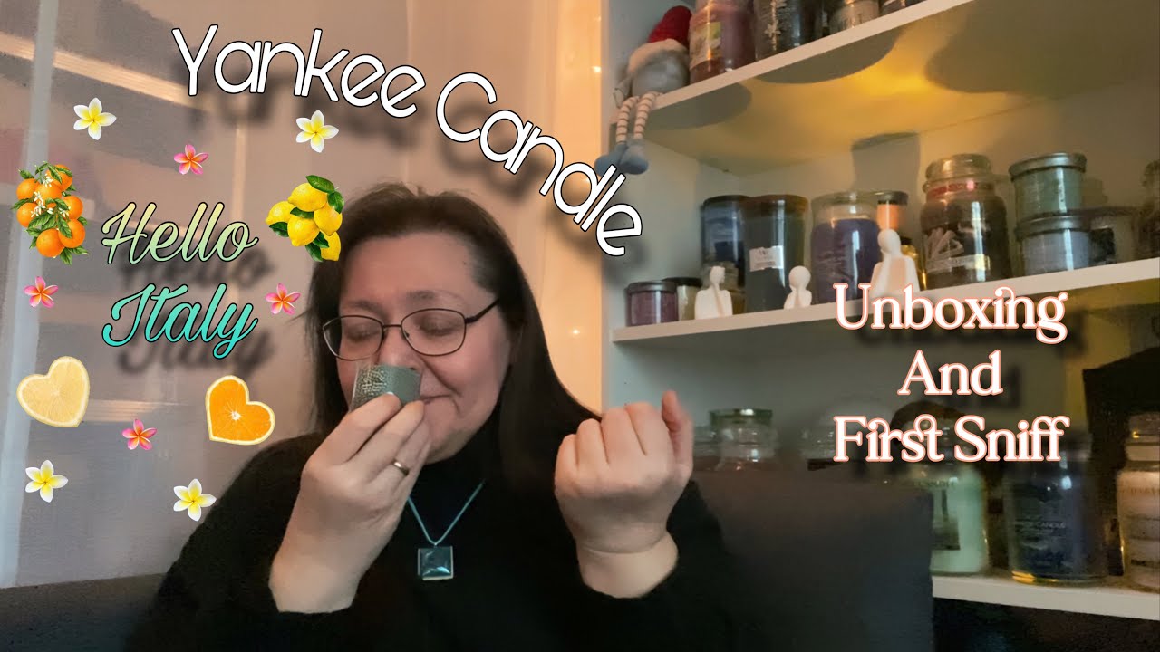 Yankee Candle „Hello Italy“ - Unboxing & First Sniff (Ellys Kerzenwelt 🕯️)