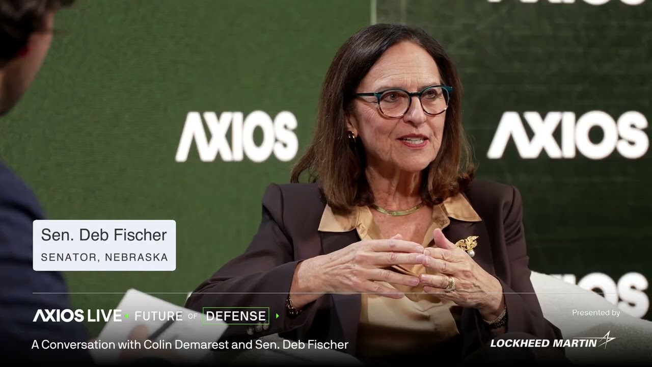Sen. Deb Fischer & Axios&rsquo; Colin Demarest