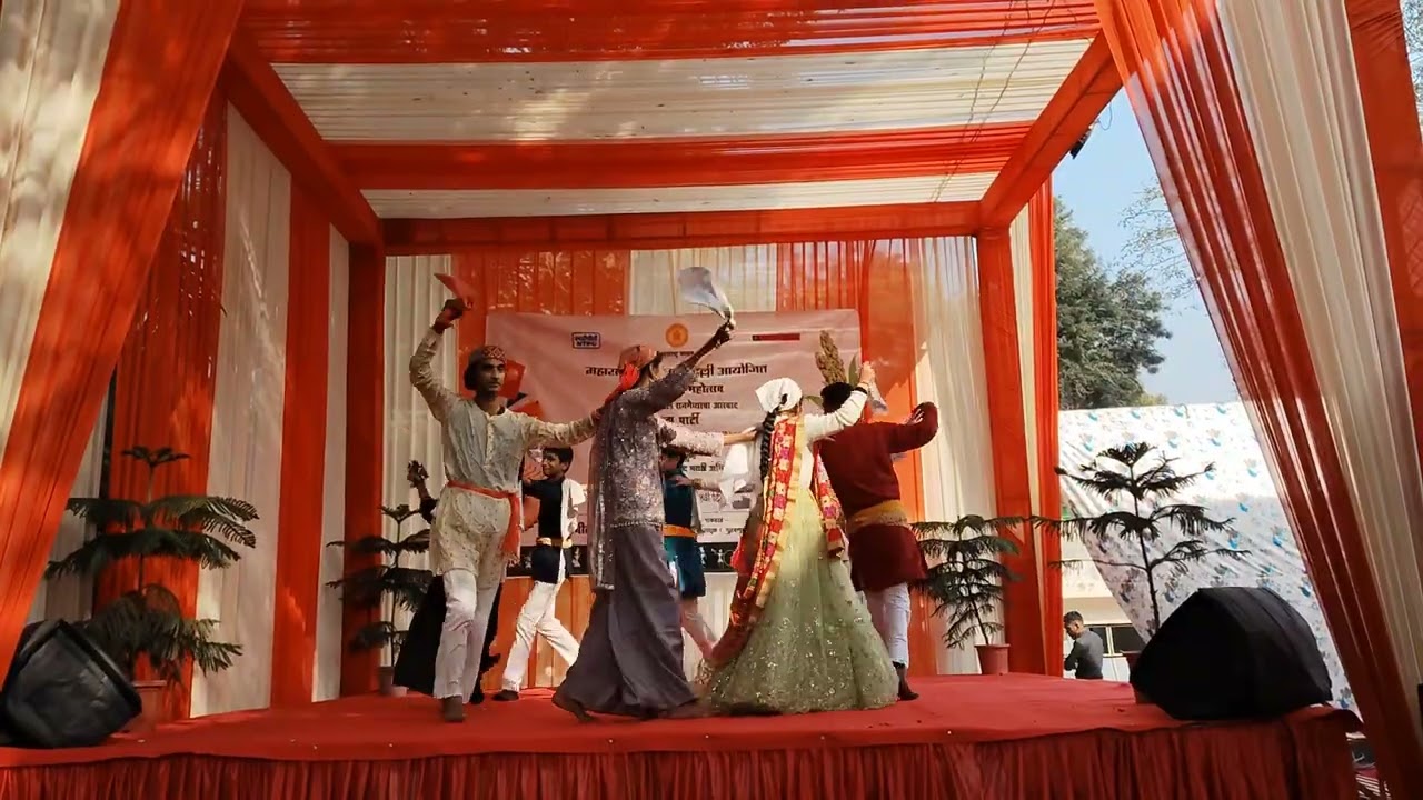 Gadwali dance performance by :- My students at Maharashtra Sadan Kasturba Gandhi Marg New Delhi.