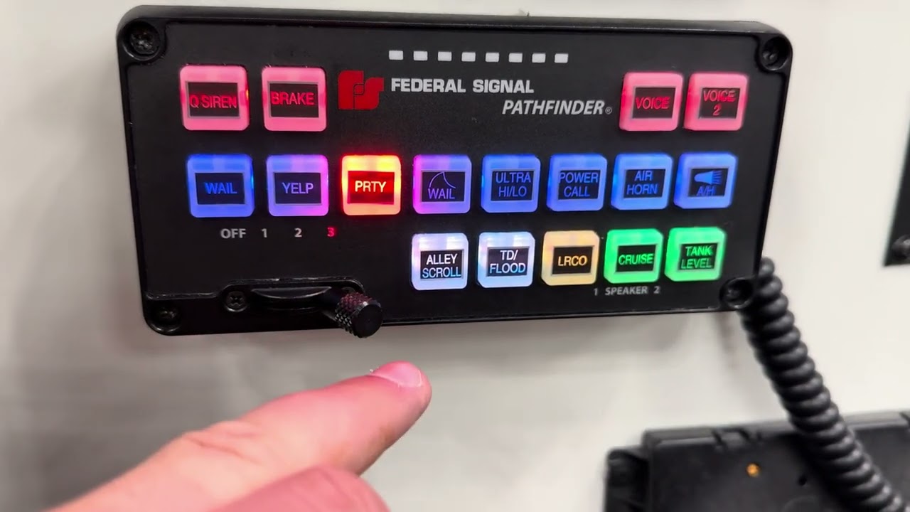 Federal signal Pathfinder siren demo at FDIC 2025