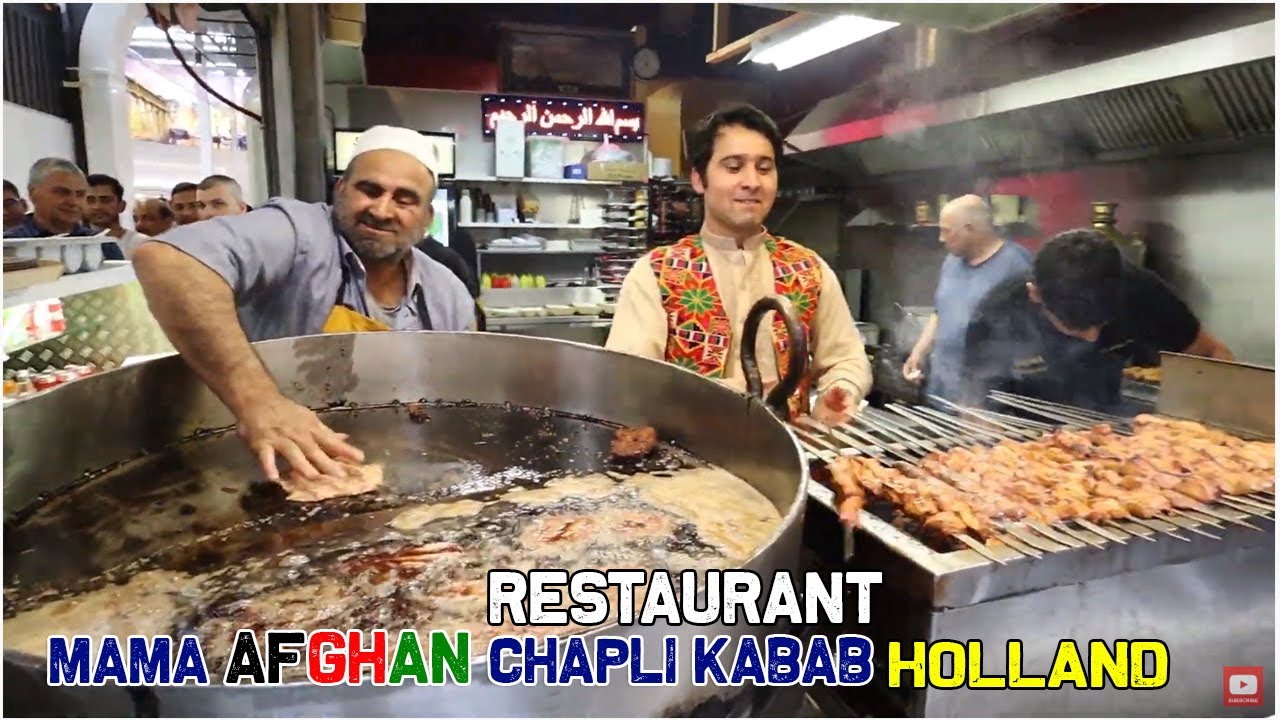 AFGHAN BAZAAR BEVERWIJK HOLLAND | MAMA RESTAURANT | AFGHAN FOOD | BOLANI SHIRYAKH