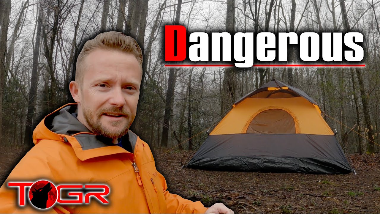 This is Why Cheap Tents are So Dangerous! - $35 Stansport Appalachian Dome Tent