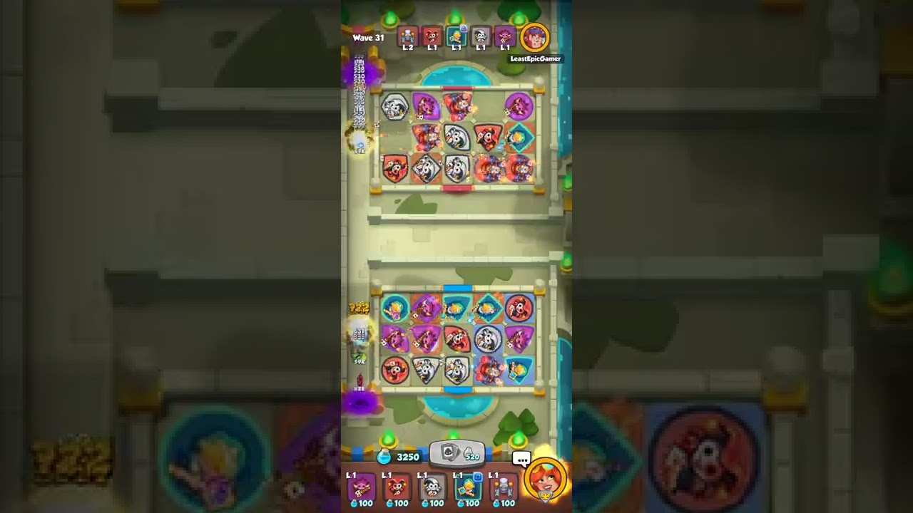 walk through on how to merge robot rush royale