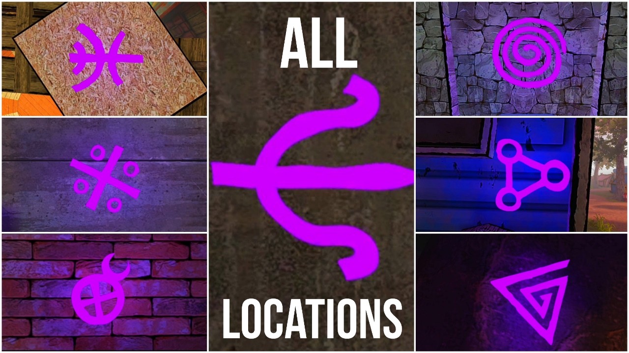Locations of All Symbols | Horror Tale 3