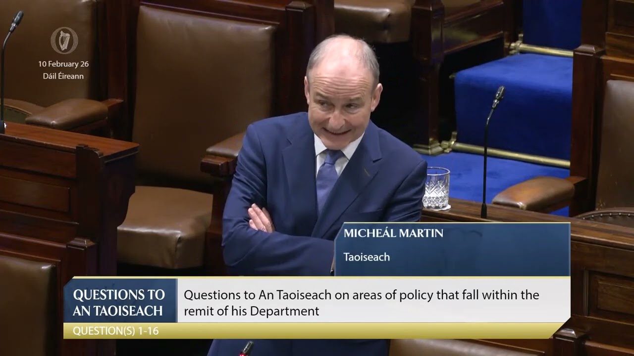 Deputy Conor D. McGuinness- speech from 10 Feb 2026