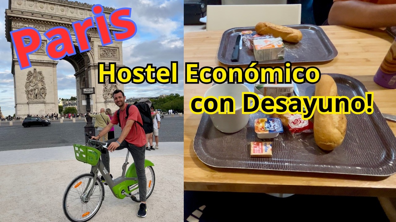 🔥 El Hotel MÁS BARATO de Paris? 🇫🇷 ✨