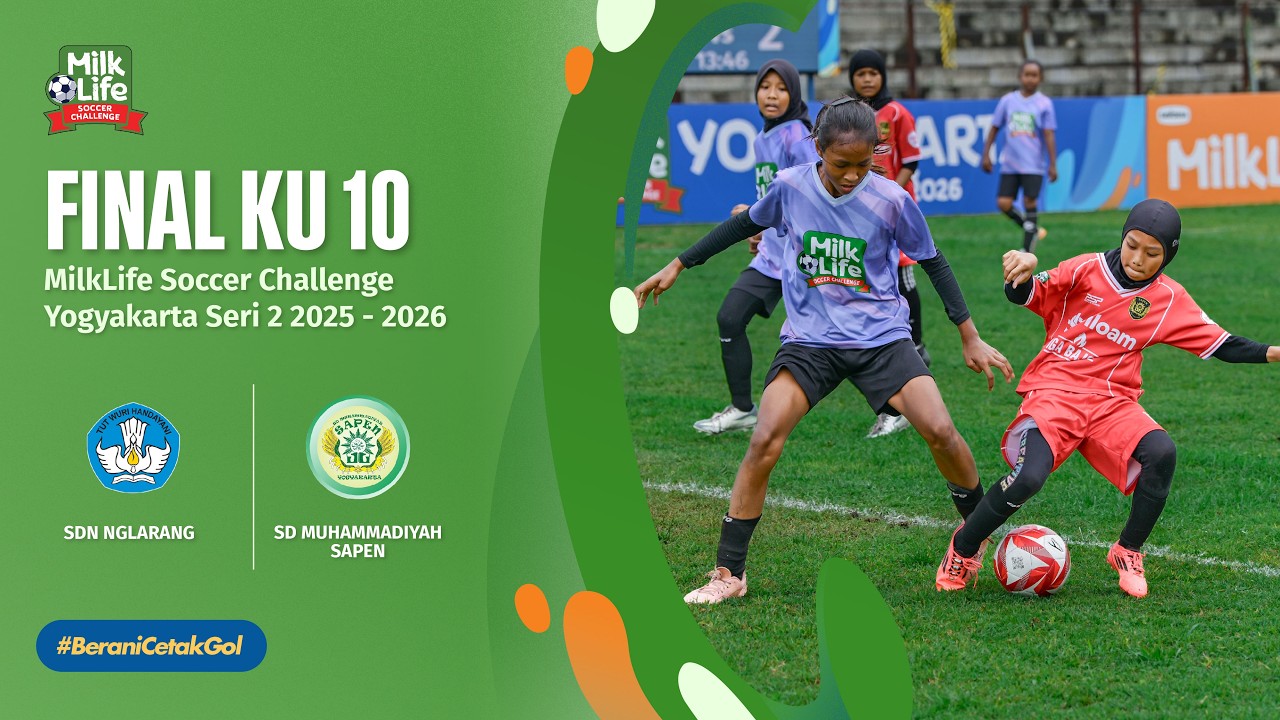 Pertandingan Final KU 10 SDN Nglarang vs SD Muhammadiyah Sapen, Yogyakarta