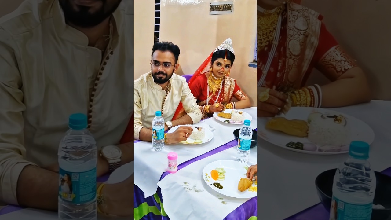 Bengali Wedding VIP wedding feast 👑🍛 #BengaliWedding #weddingfeast #foodie #foodlover #weddingfood