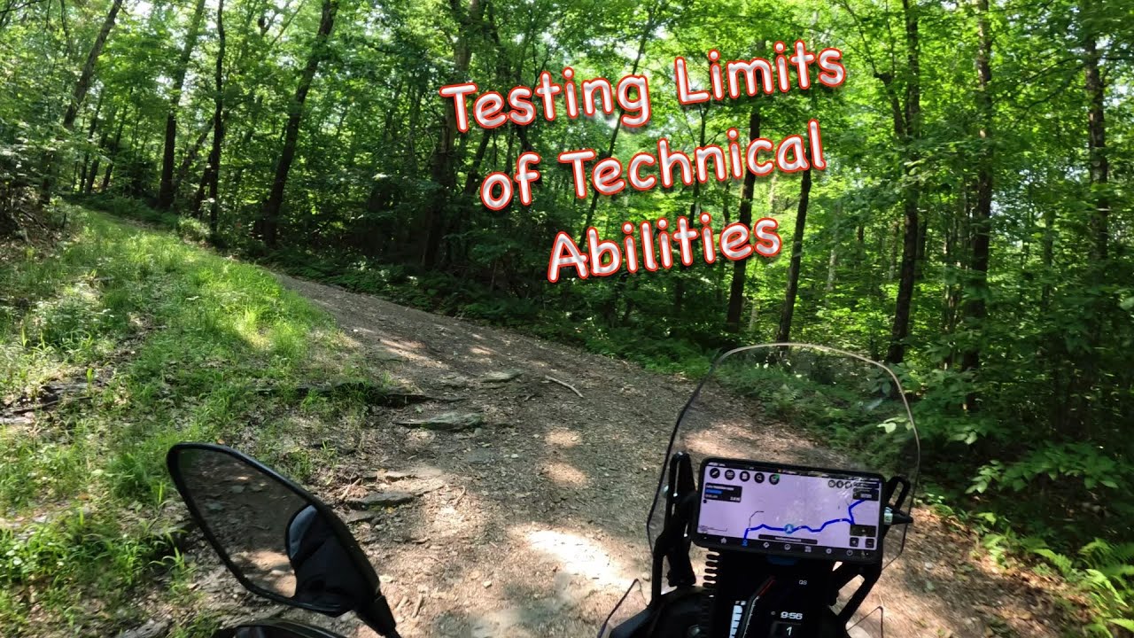 Older, Solo Rider Tests Limits of Off Road Abilities