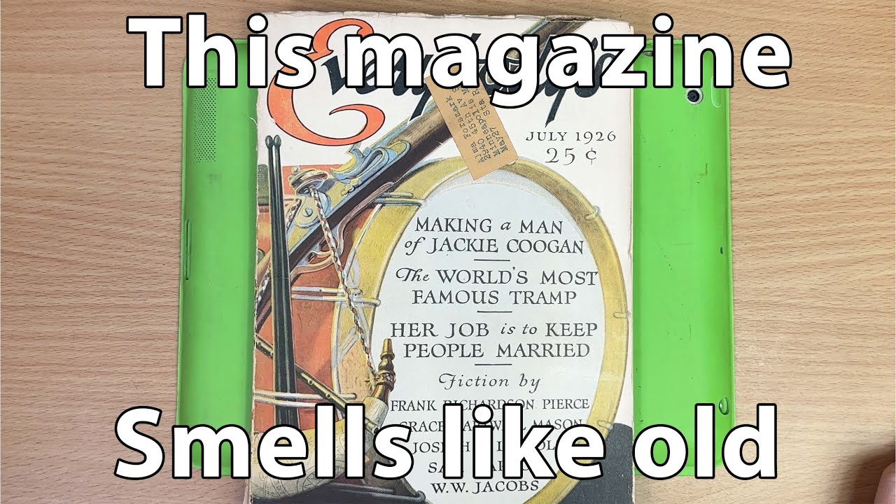 After Show: A magazine from 1926.