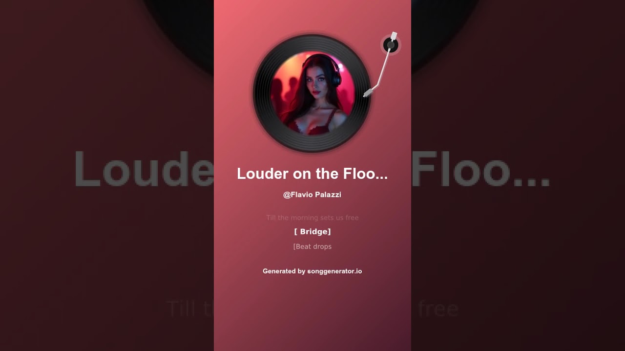 Louder on the Floor Tonight
