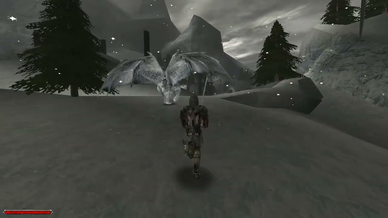 Gothic 2: Casting Fear on a Dragon