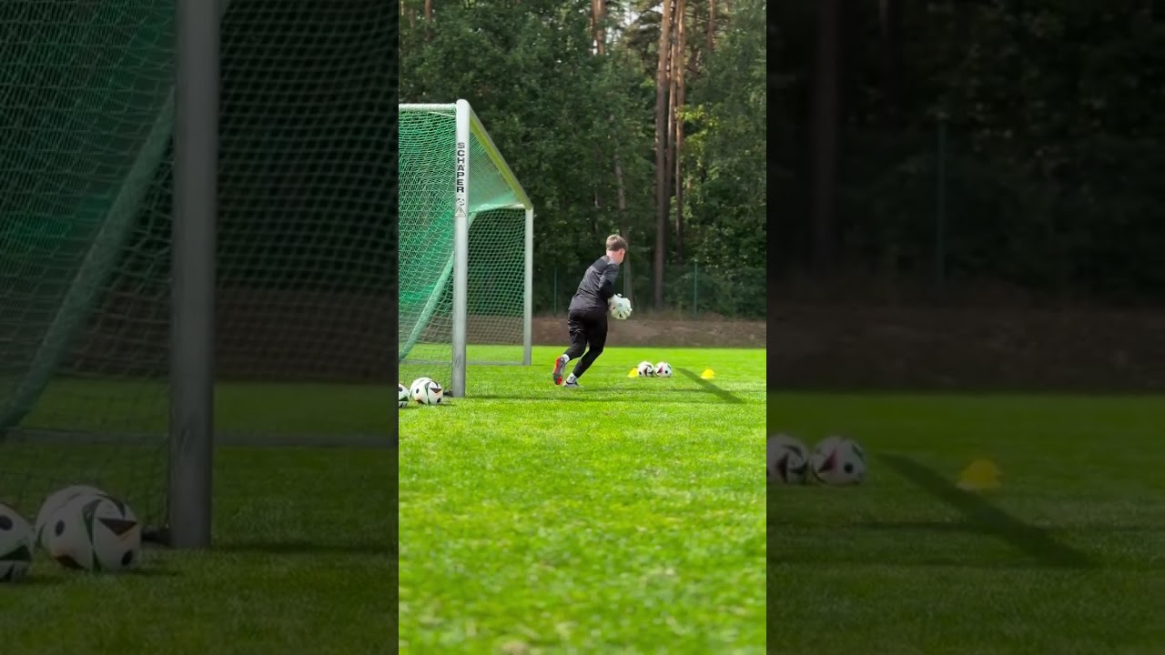 Goalkeeper training 
