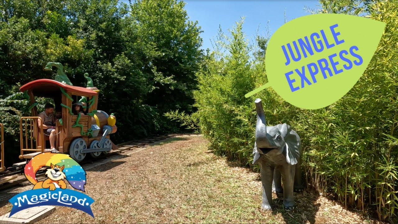 Jungle Express [MagicLand] OnRide & OffRide 4K