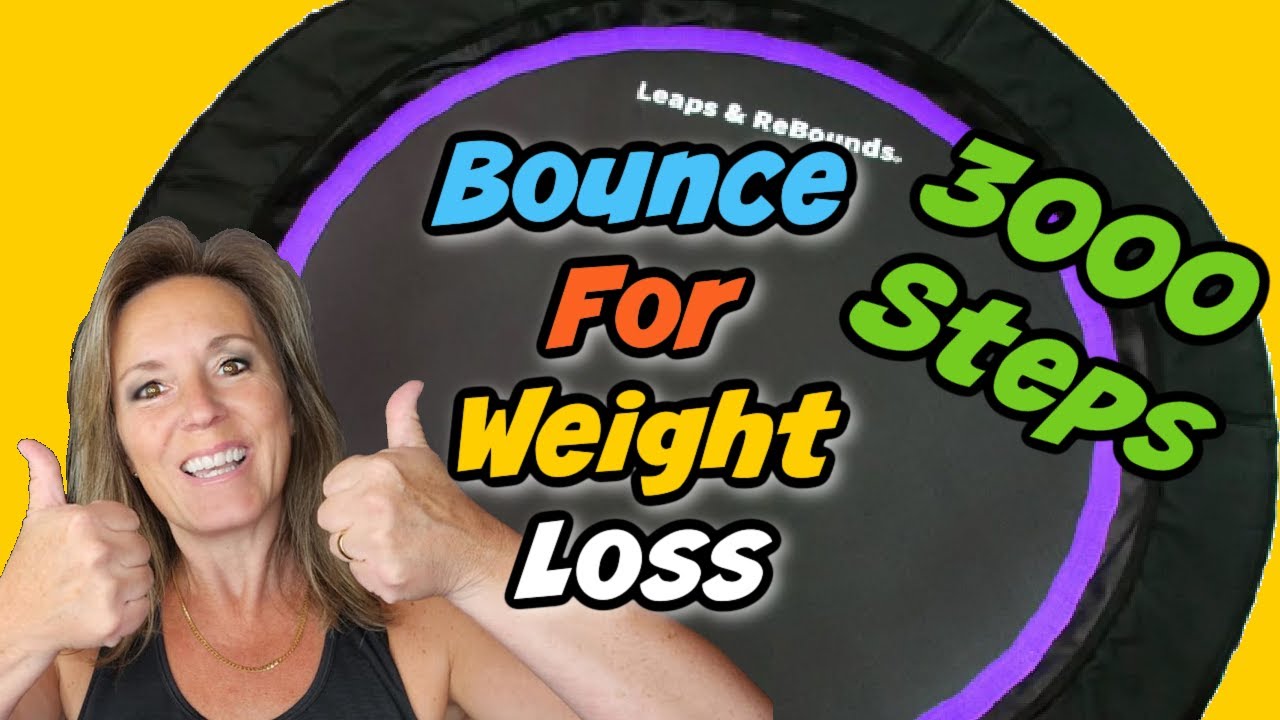 3000 Steps Rebounder Walk and Bounce | Get Fit and Have Fun