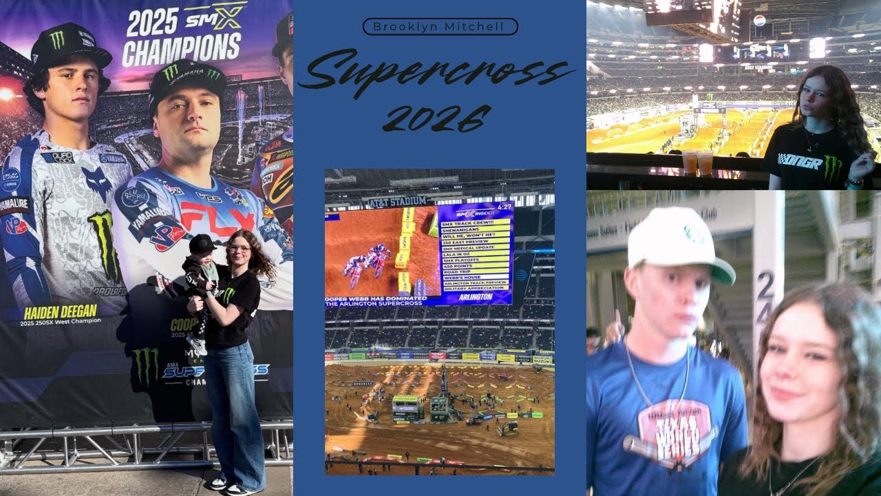 Come To Supercross 2026 With Me!!