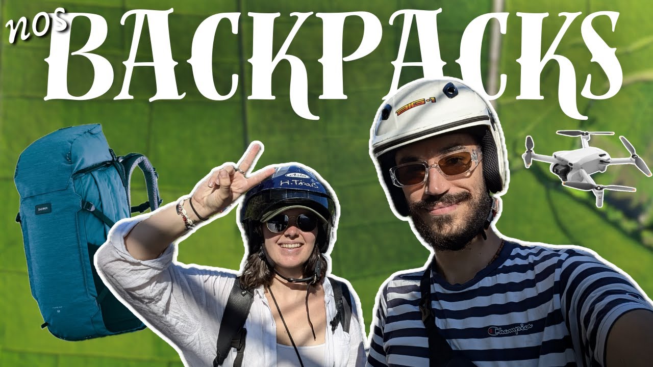 TOUT sur nos SAC À DOS de TOUR DU MONDE 🌍 🎒 (contenu, équipement, conseils, prix) 💰