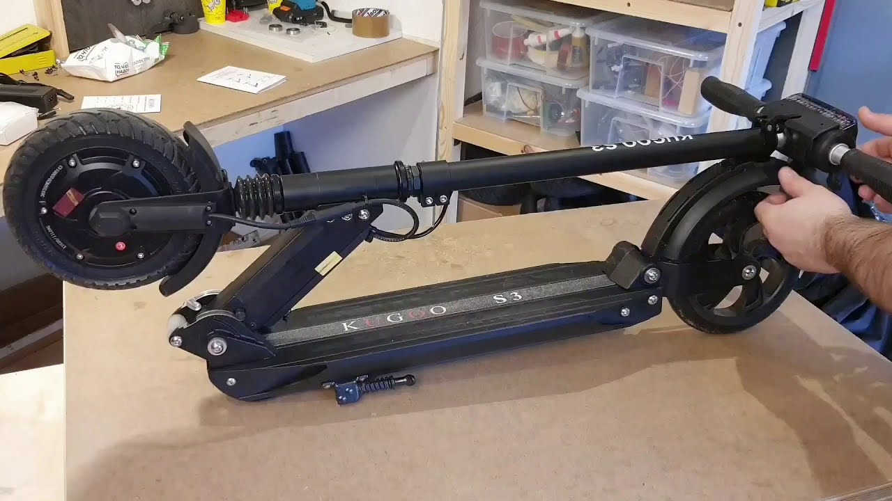 Электросамокат Kugoo s3, технический обзор, не реклама.