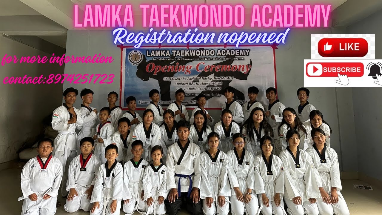 Lamka Taekwondo Academy 🥋kaki manchan dan ou chom cha… ❤️‍🩹🥰 ana ve oute ong…. 