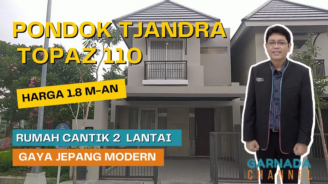 Rumah Jepang Modern Minimalis 2 Lantai Topaz Pondok Tjandra Surabaya | Cluster Topaz Pondok Tjandra