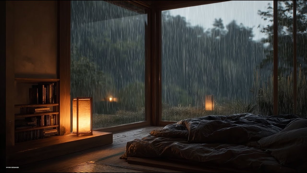 Soft Forest Rain Ambience for Studying and Anxiety Relief