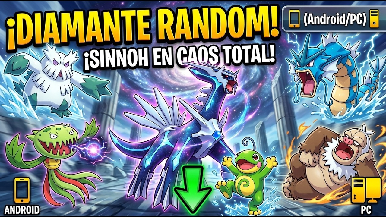 Descargar Pok&eacute;mon Diamante Randomizado. // Randomio Retos