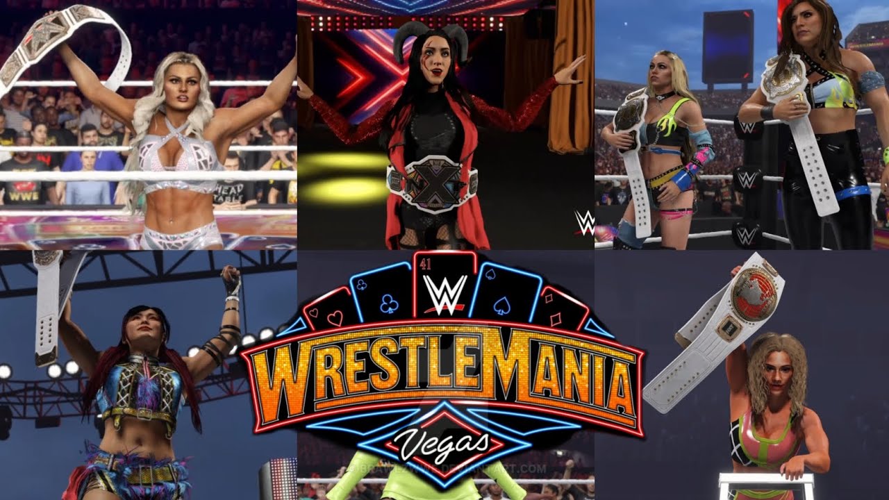 WRESTLEMANIA 41 PPV | Womens Universe | WWE 2K25