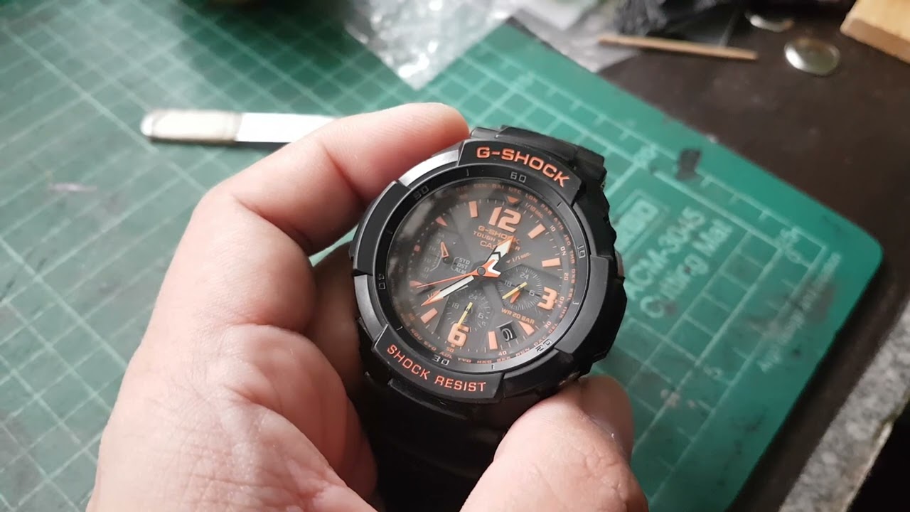 G-SHOCK G-1200 EP1/2 แก้ไขวันที่