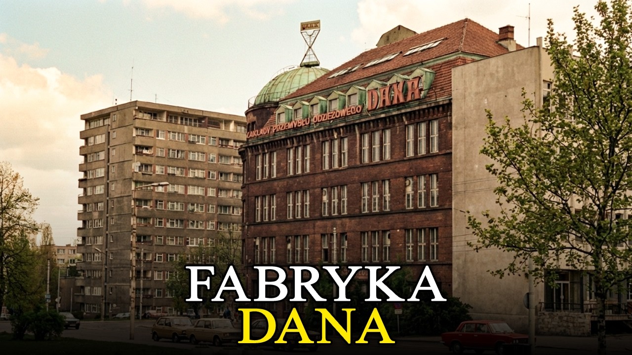 Z Szafy Każdej Polki do Ruiny: Tragiczny Koniec Fabryki Dana, Szczecin