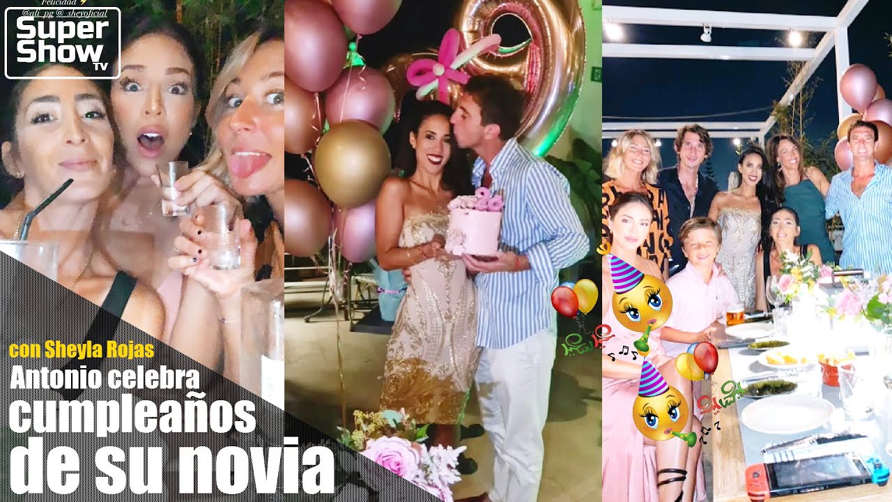 Antonio Pavón celebró el cumpleaños de su novia Joi junto a Sheyla Rojas