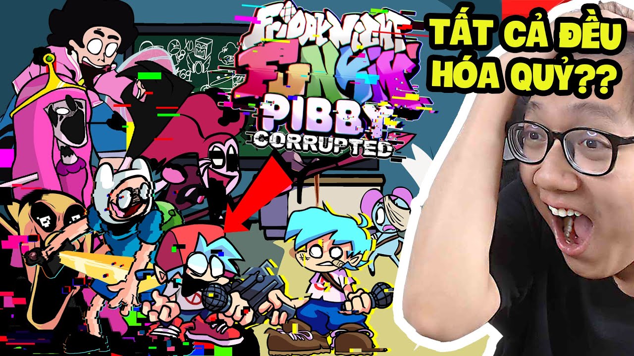 Sơn Đù Đấu Pibby Corrupted (Steven, Spinel, Finn, Jake, Boyfriend...) Friday Night Funkin' Mod