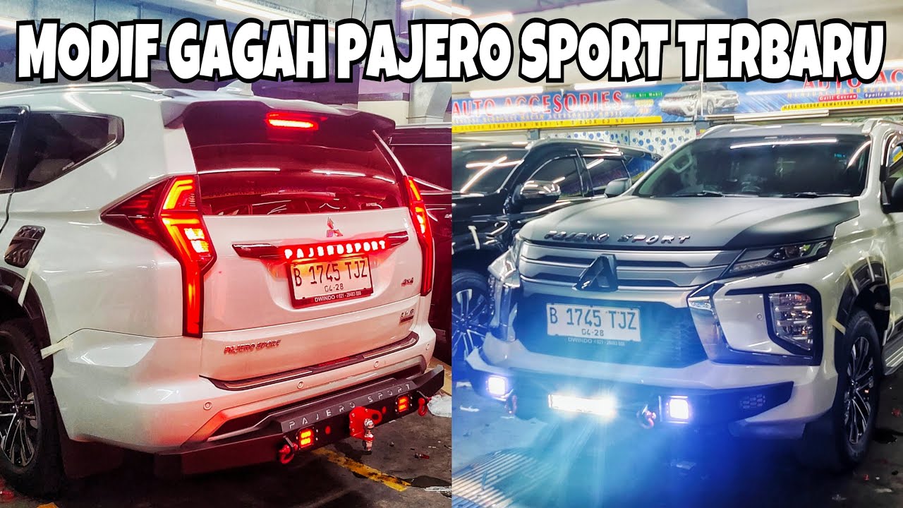 VARIASI GAGAH MITSUBISHI PAJERO SPORT 2023 TERBARU