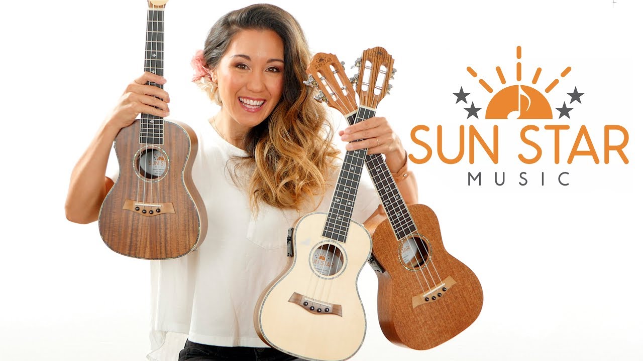 PLUG AND PLAY!  Sun Star Ukuleles with Pickups Review