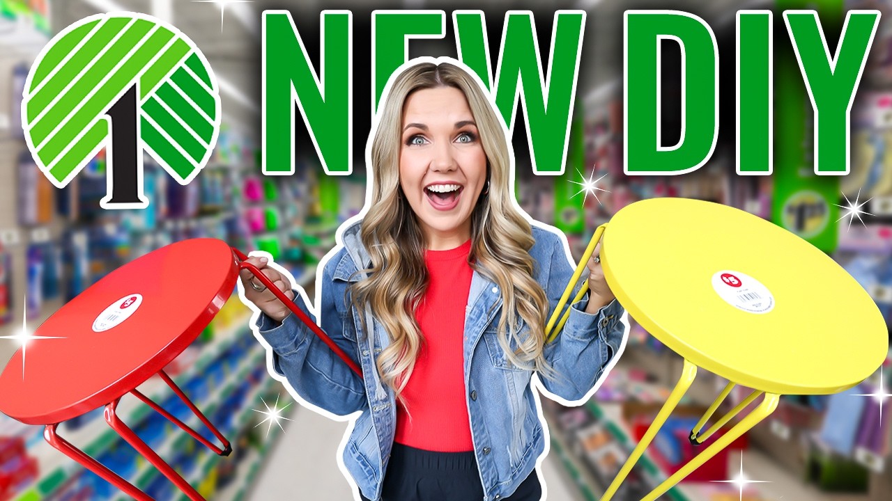 Вы больше никогда не пройдете мимо этих табуретов из Dollar Tree!