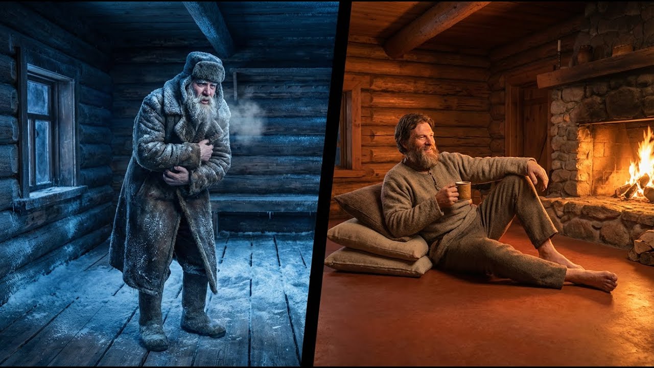 Everyone Said Dirt Floors Were for the Poor — Until His Cabin Held Heat 12 Hours Longer