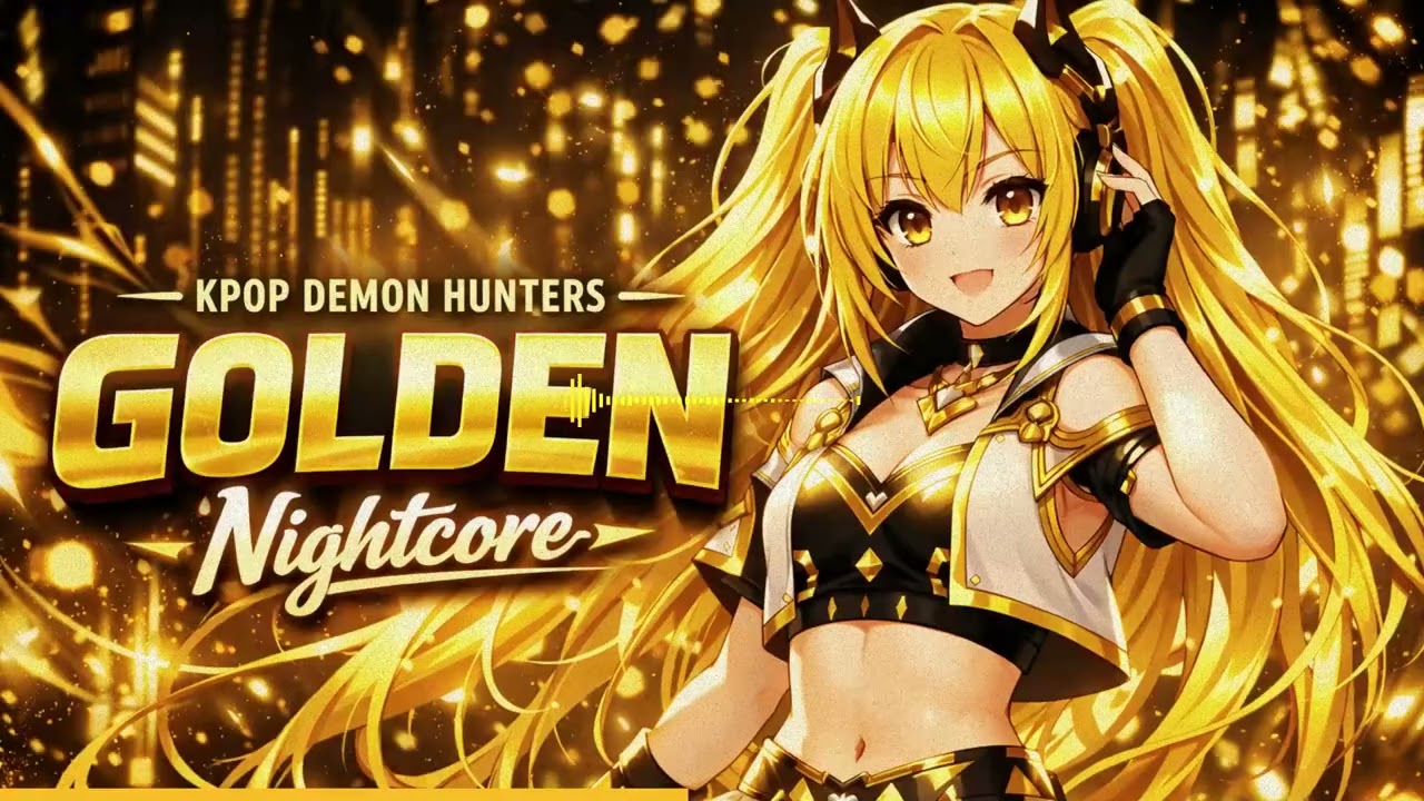 NIGHTCORE - GOLDEN (KPop Demon Hunters) Rogue Frequency Remix