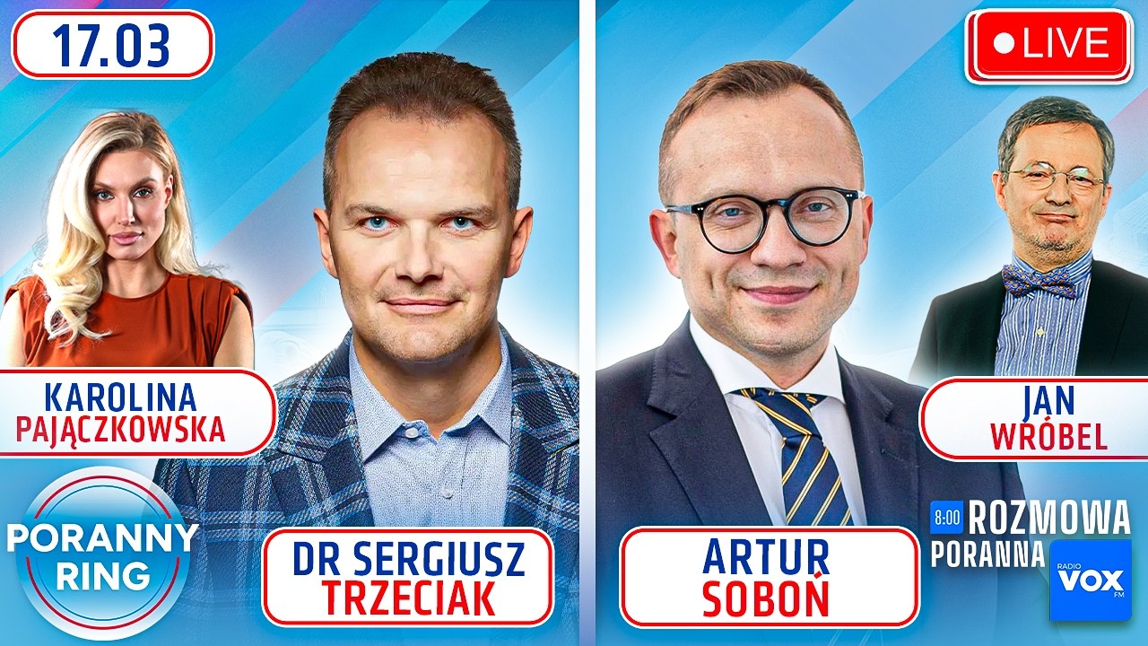 🔴 PORANNY RING 7:30 - DR SERGIUSZ TRZECIAK, ARTUR SOBOŃ