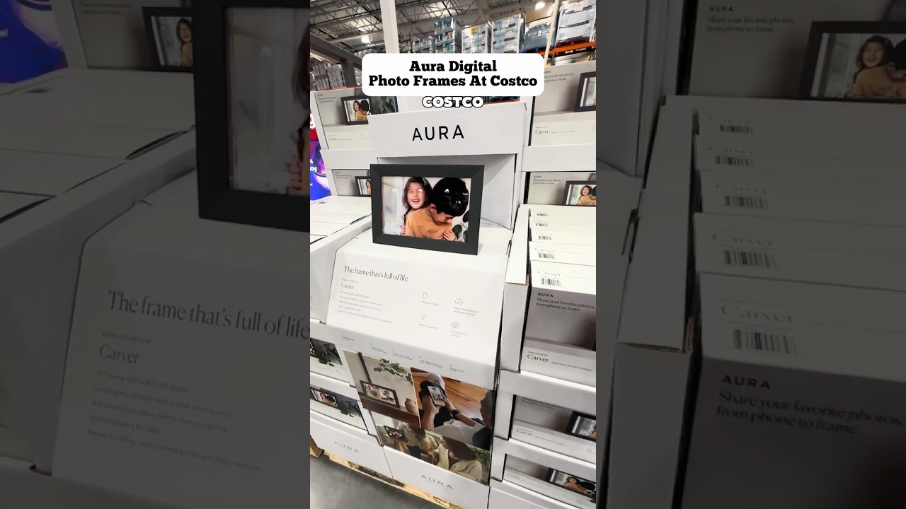 В сети магазинов Costco появилась цифровая фоторамка Aura, и это отличный способ сохранить ваши в...