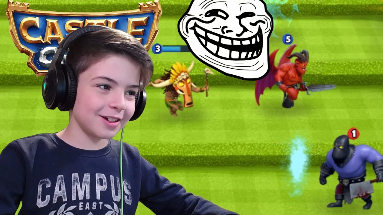 TROLL IN CASTLE 1 😂😂😂 #2 - Castle Crush