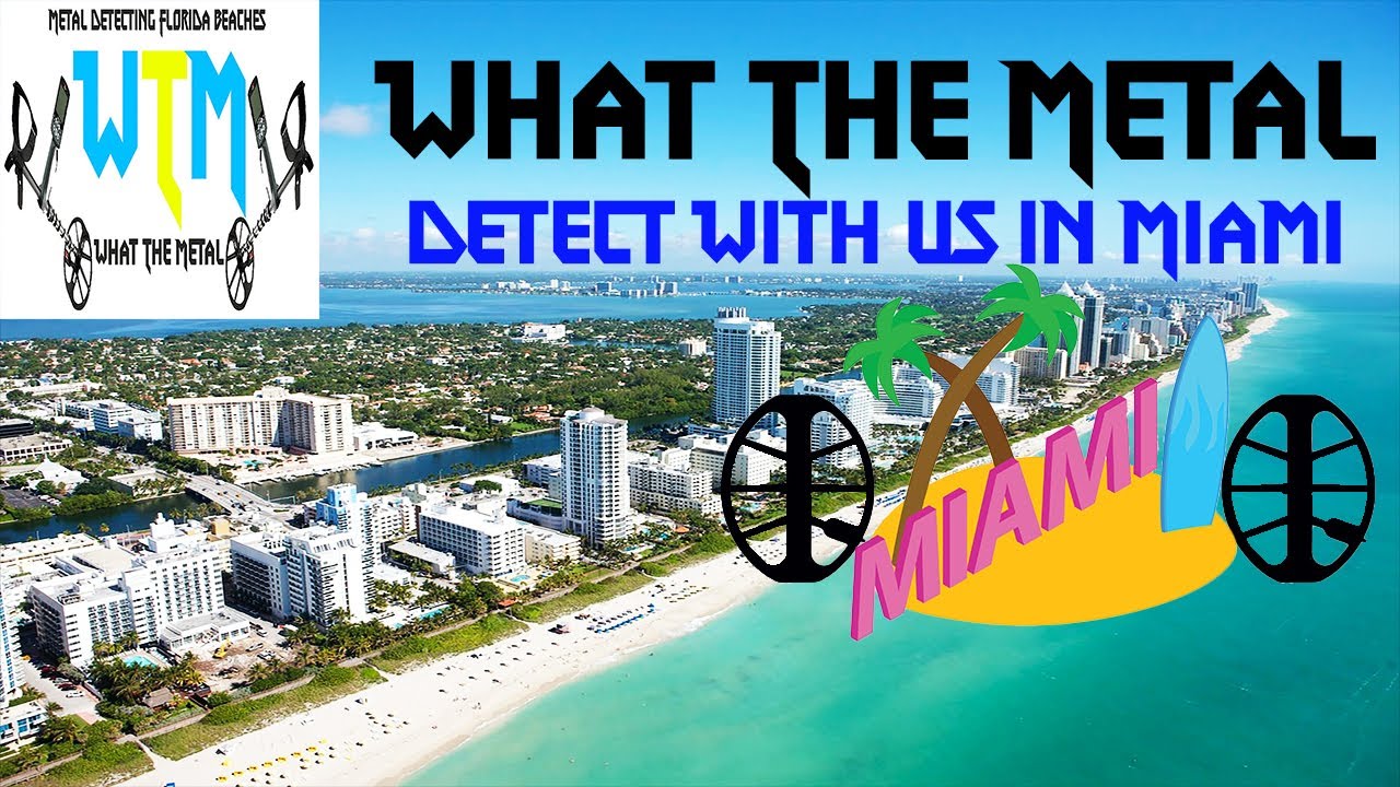 Beach Metal Detecting On Miami Beach Leads To INCREDIBLE Finds!