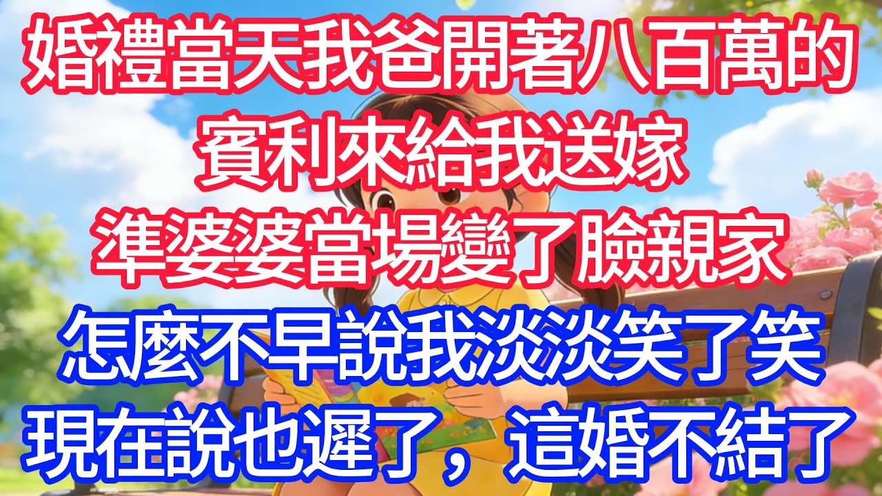 婚禮當天，我爸開著八百萬的賓利來給我送嫁，準婆婆當場變了臉：「親家，怎麼不早說？」我淡淡笑了笑：「現在說也遲了，這婚不結了。」