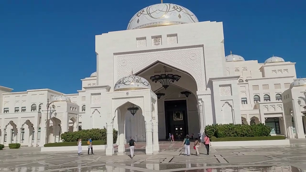 UAE 아부다비궁전 전경