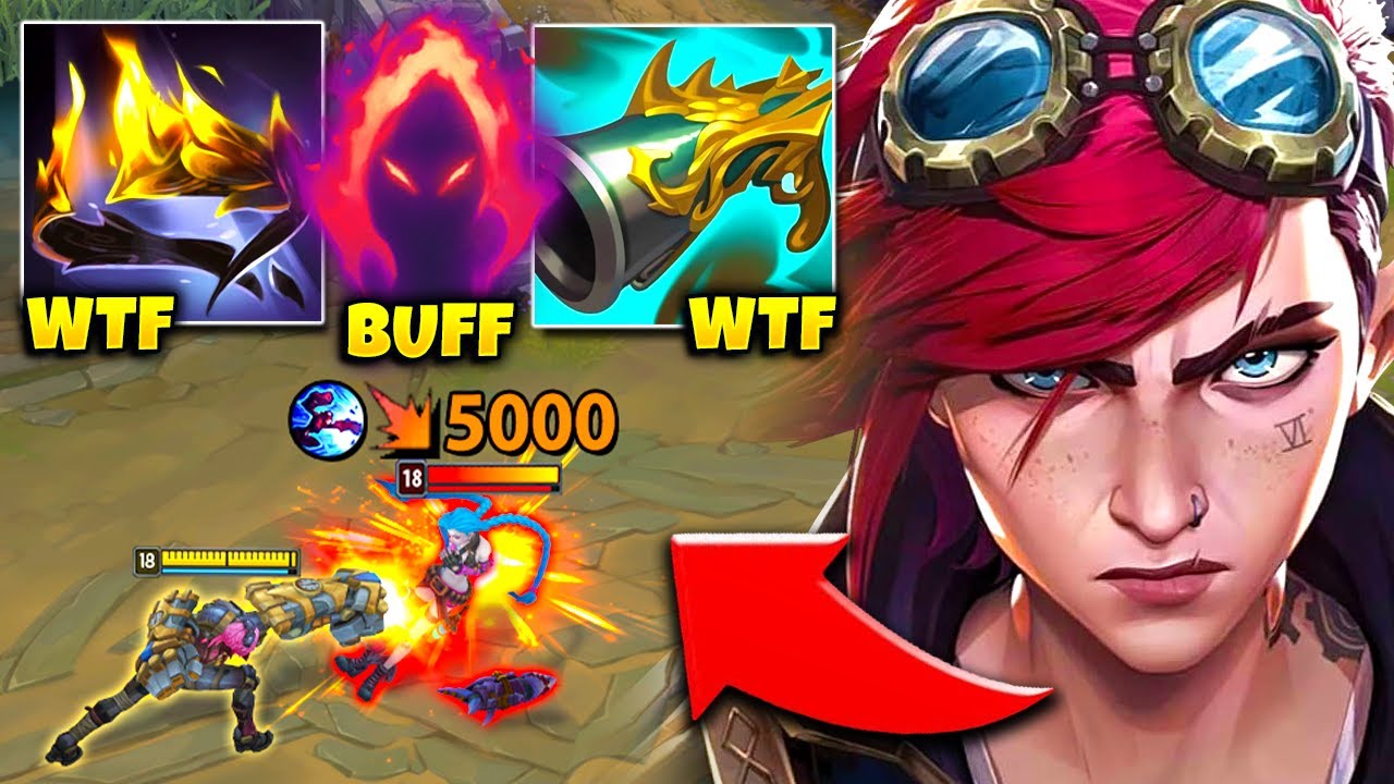 So I think lethality Vi might be a little unfair... (100% ONE SHOTS)