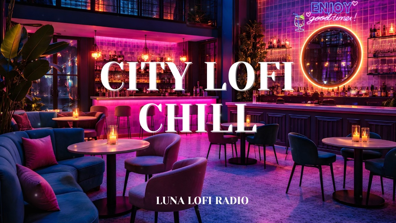 Relaxing City Lofi 🎧 Calm Beats for Study & Focus
