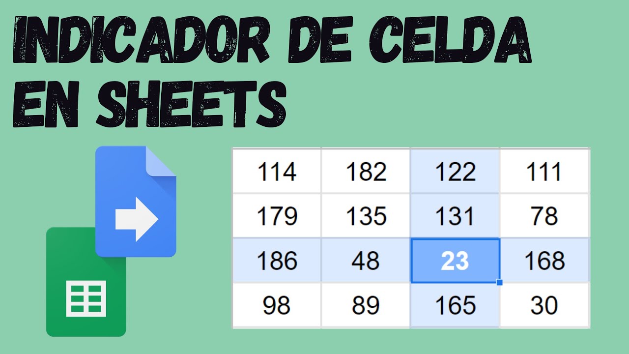 Como resaltar la celda activa en Google SHEETS