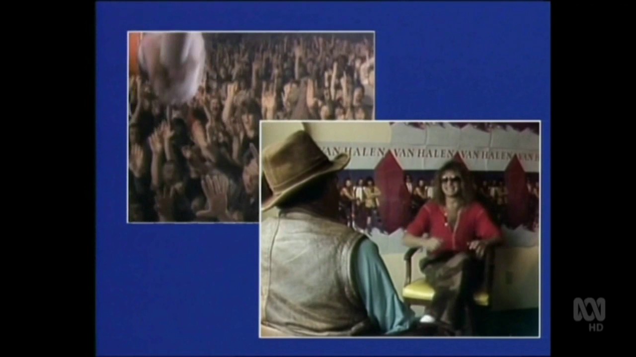 Countdown (Australia)- Molly Meldrum Interviews David Lee Roth- June 3, 1984