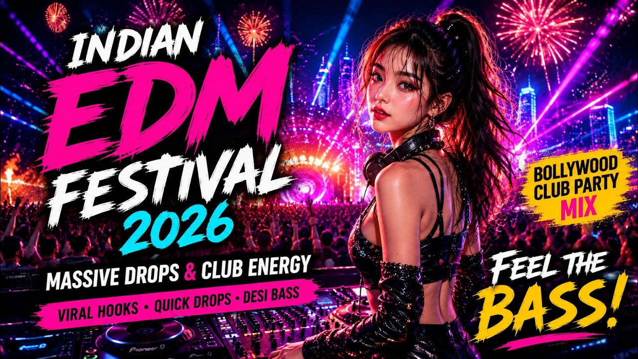 🔥🇮🇳 INDIAN EDM FESTIVAL 2026 | Massive Drops & Club Energy