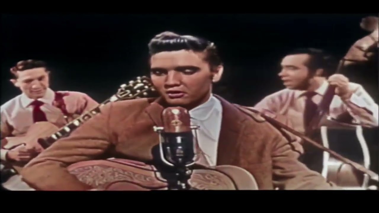 Elvis Presley - Baby Let's Play House - Colour & Widescreen - (1956)